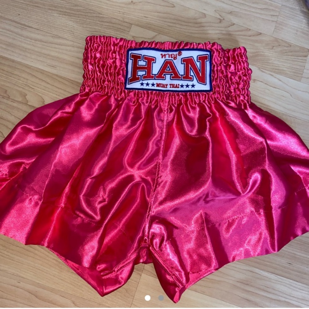 Muay Thai Satin Boxing Shorts